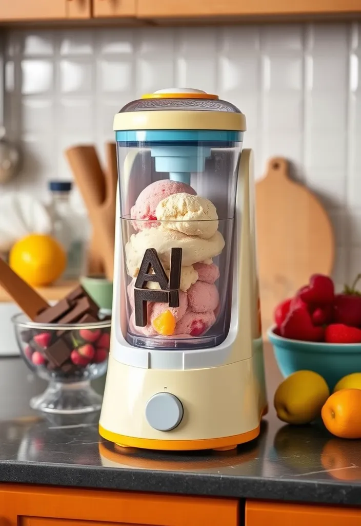 24 Must-Have Kitchen Essentials That Will Transform Your Cooking Game! - 22. Ice Cream Maker