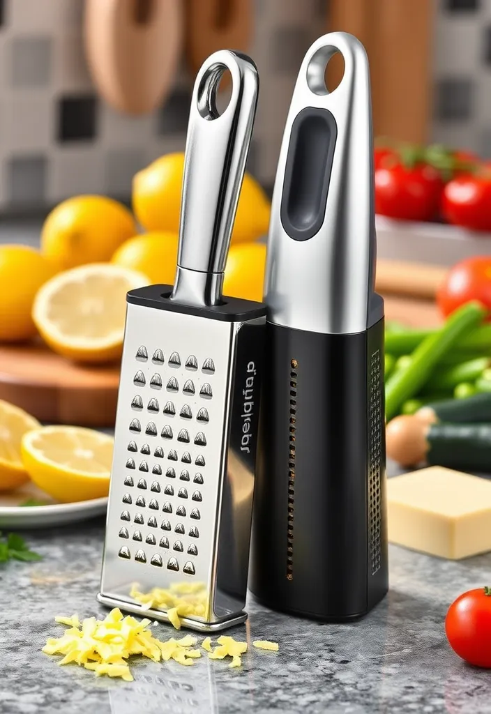 24 Must-Have Kitchen Essentials That Will Transform Your Cooking Game! - 23. Grater and Zester