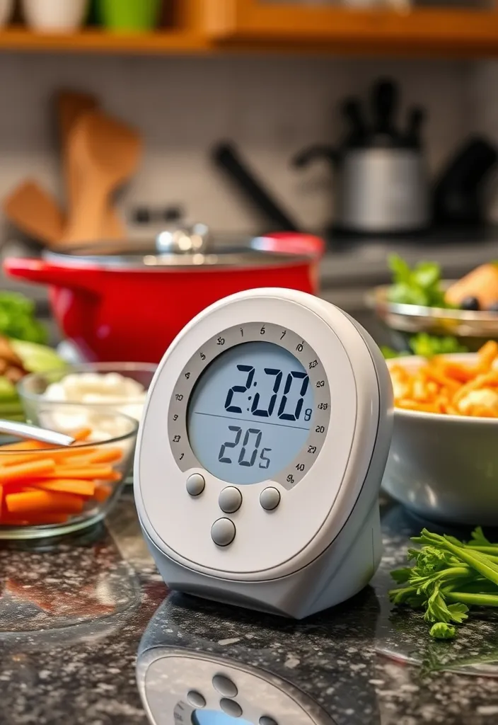 24 Must-Have Kitchen Essentials That Will Transform Your Cooking Game! - 24. Cooking Timer