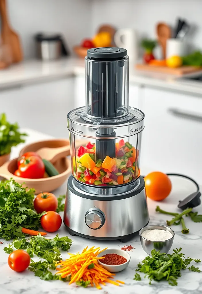 24 Must-Have Kitchen Essentials That Will Transform Your Cooking Game! - 4. Food Processor