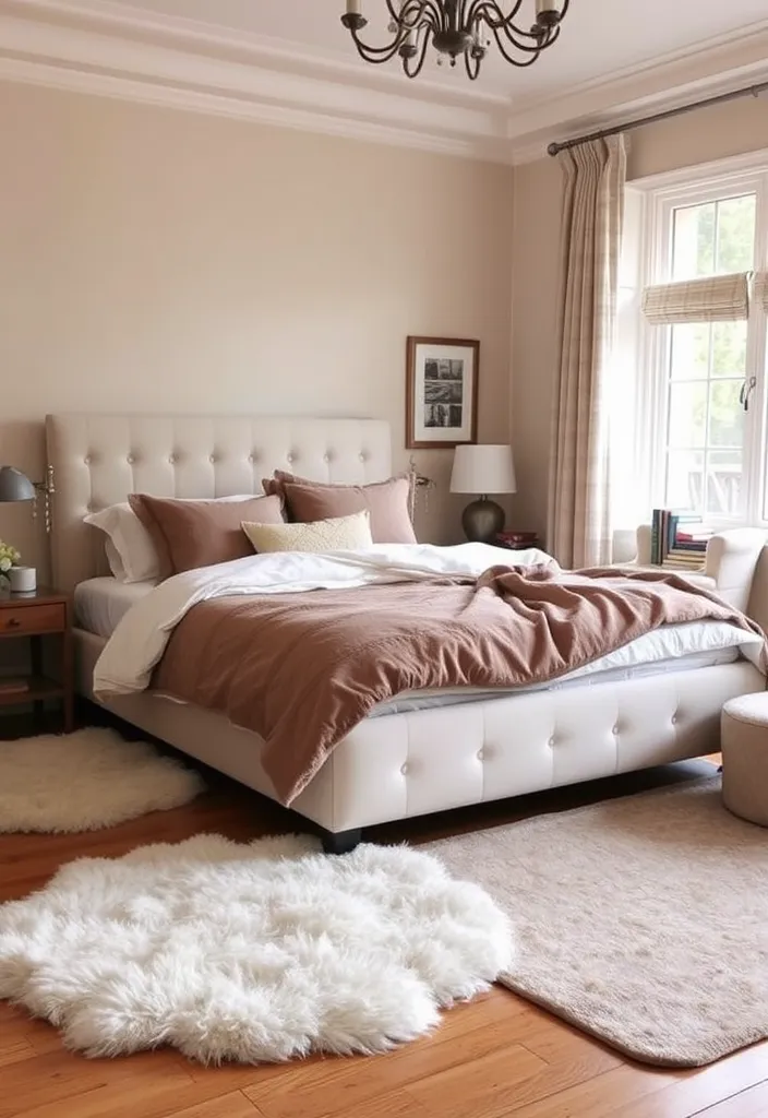 25 Beige Bedroom Ideas for Stylish Serenity - 1. Cozy Beige Retreat