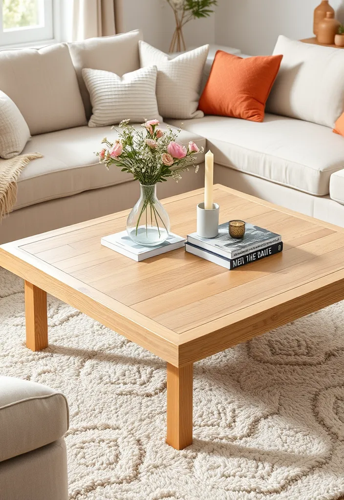 25 Best Chic and Sleek Minimalist Coffee Tables You Need in Your Life! - 1. The Scandinavian Charm