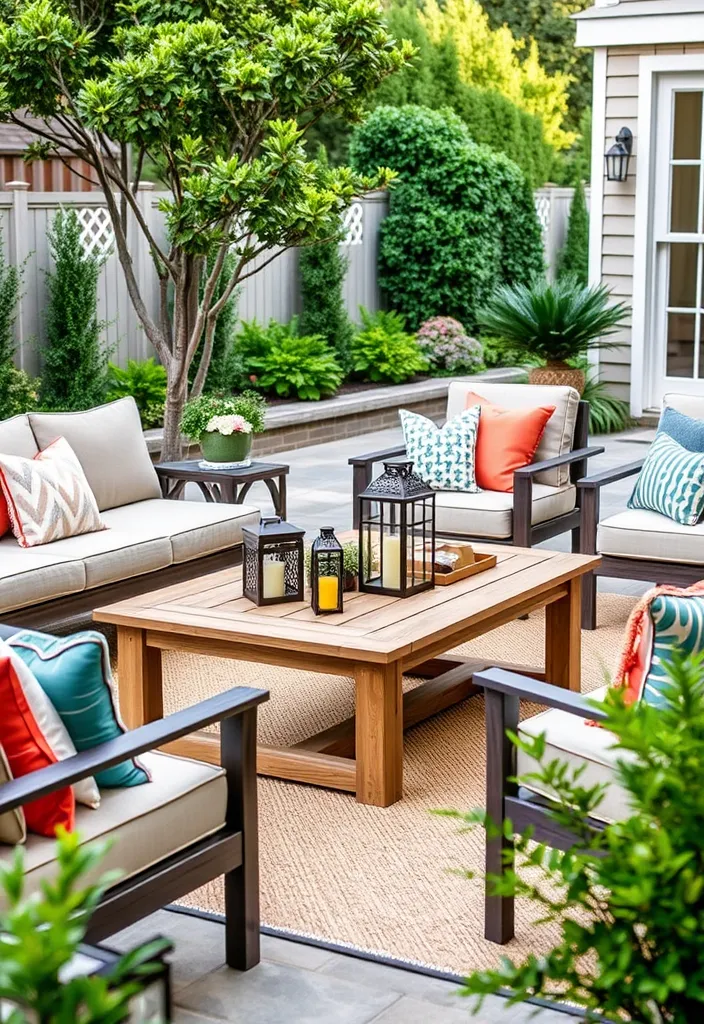 25 Best Chic and Sleek Minimalist Coffee Tables You Need in Your Life! - 11. Outdoor-Friendly Designs