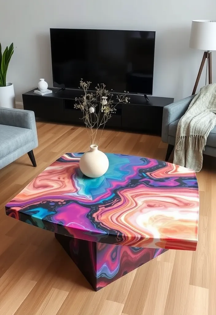 25 Best Chic and Sleek Minimalist Coffee Tables You Need in Your Life! - 12. Unique Materials