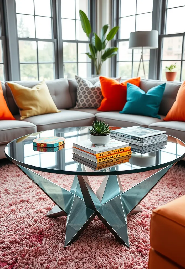 25 Best Chic and Sleek Minimalist Coffee Tables You Need in Your Life! - 2. Sleek Glass Designs