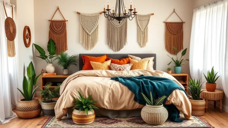 25 Boho Bedroom Ideas: Layer Textures & Eclectic Accents