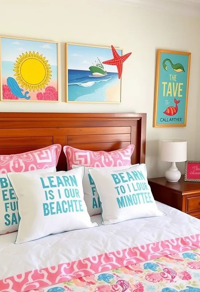 25 Coastal Bedroom Ideas for Dreamy Beach Vibes - 13. Whimsical Touches