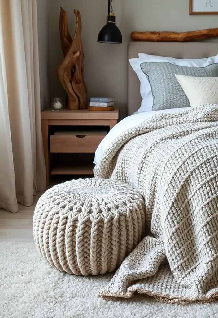 25 Coastal Bedroom Ideas for Dreamy Beach Vibes - 8. Beachy Textures