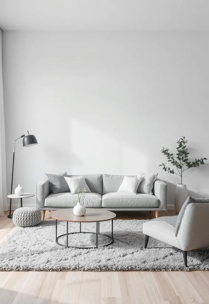 25 Minimalist Living Room Ideas That Will Elevate Your Interior Design Game! - 12. Monochromatic Palettes