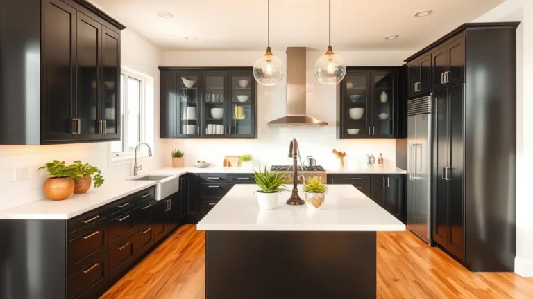 25 Striking Black Kitchen Cabinet Ideas That Add Depth Without the Dark!