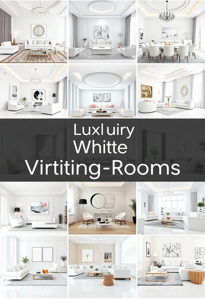 25 Stunning Luxury White Living Rooms That Will Make Your Jaw Drop - Conclusion