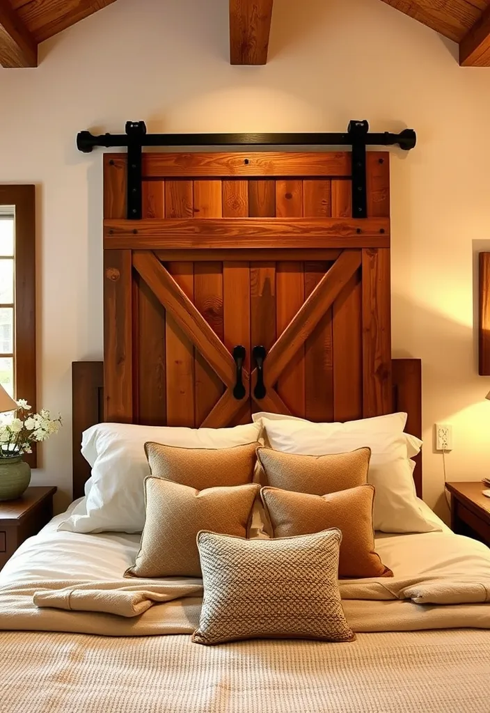 26 Cozy Rustic Bedroom Ideas That Will Inspire Your Next Home Makeover! - 12. Unique Headboards