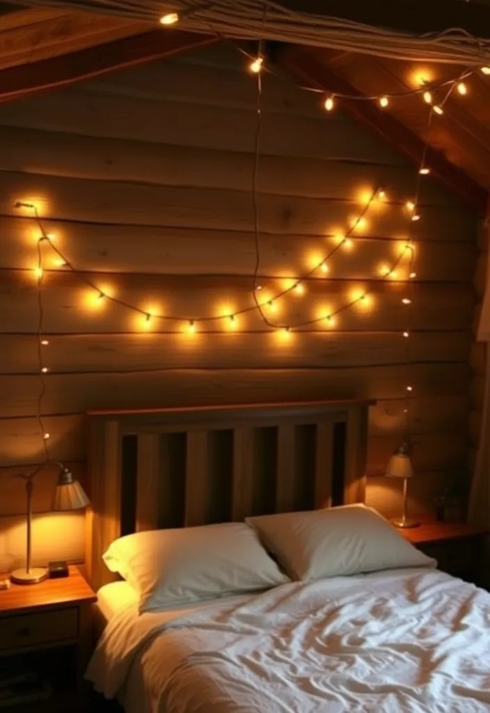 26 Cozy Rustic Bedroom Ideas That Will Inspire Your Next Home Makeover! - 6. Soft Lighting