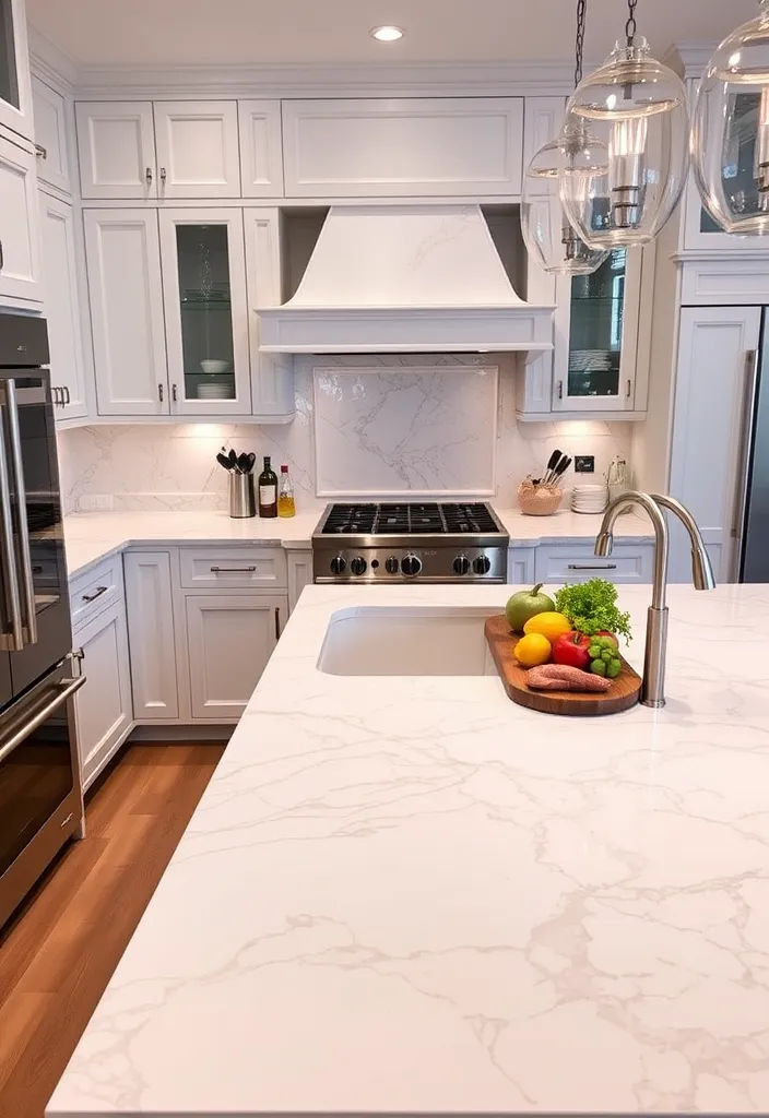 26 Luxury Kitchens That Will Make You Wish You Could Cook Every Day! - 10. High-End Countertops