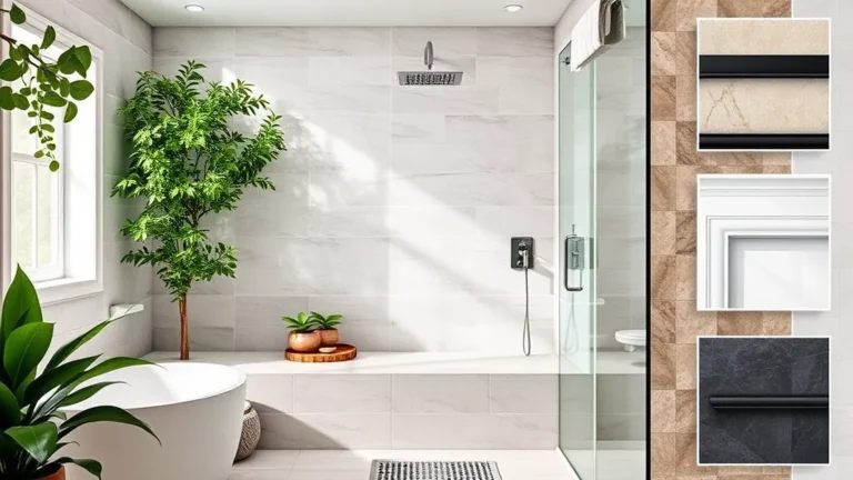 26 Stylish Shower Tile Trim Ideas That Will Transform Your Bathroom into a Spa Oasis!