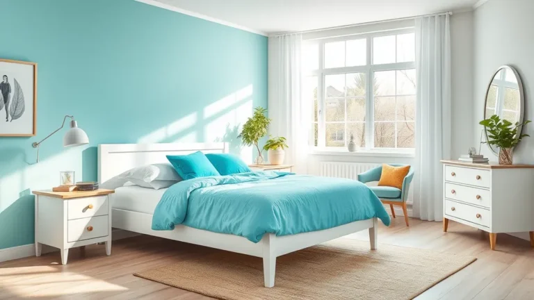 26 White and Turquoise Bedroom Ideas for a Fresh Look That Will Blow Your Mind!