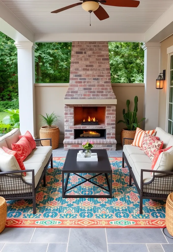 27 Covered Outdoor Patio Ideas You Must Try for Ultimate Relaxation! - 7. Chic Outdoor Living Room