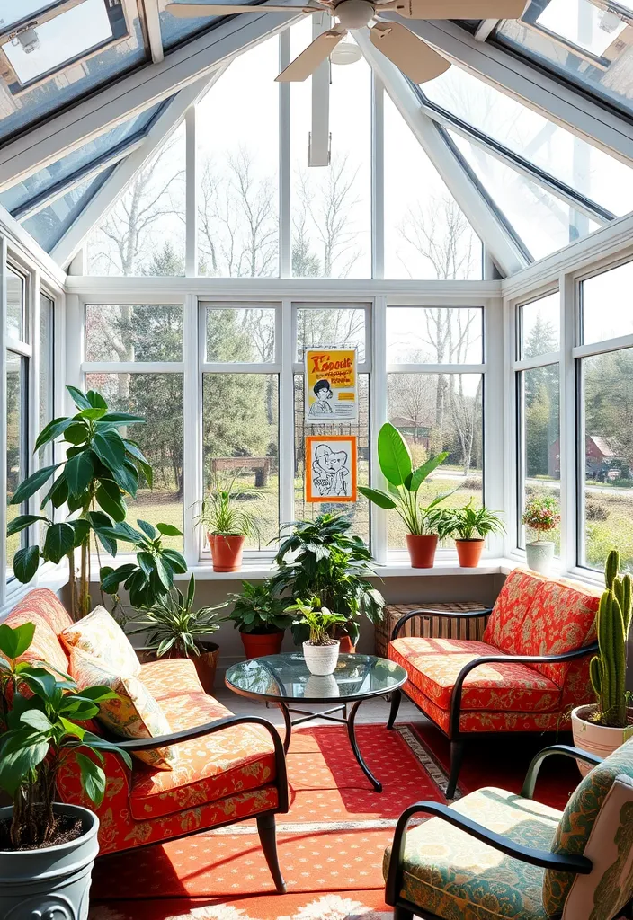 27 Covered Outdoor Patio Ideas You Must Try for Ultimate Relaxation! - 9. Vintage Style Sunroom