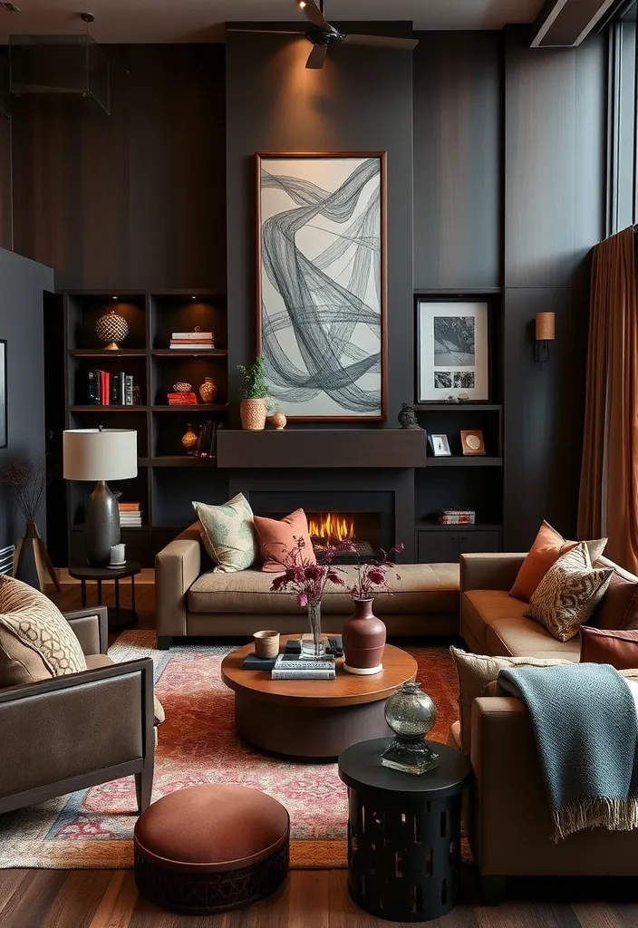 27 Dark Brown Living Room Ideas to Inspire You - Conclusion