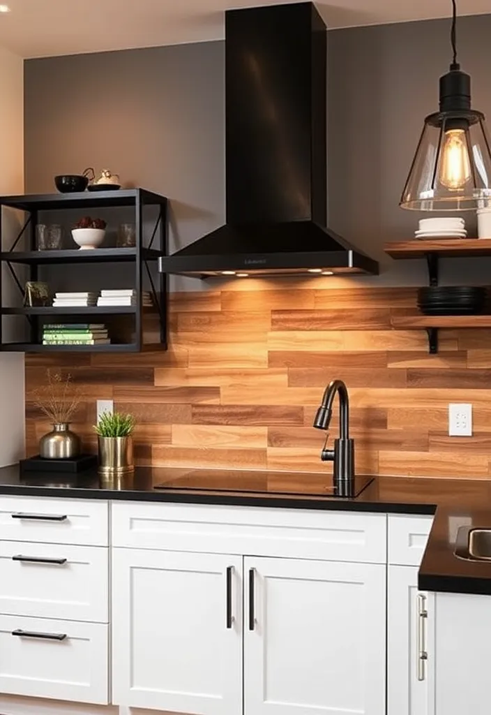 27 Ingenious Industrial Loft Kitchen Ideas for Small Spaces—You’ll Love #15! - 16. Unique Backsplash