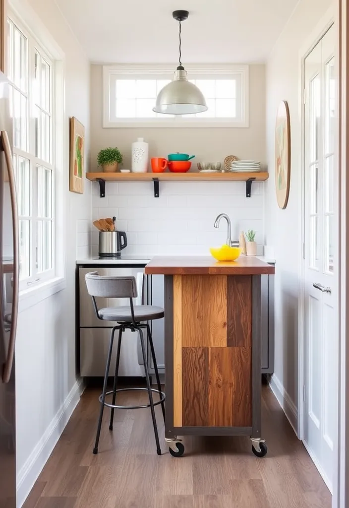 27 Ingenious Industrial Loft Kitchen Ideas for Small Spaces—You’ll Love #15! - 6. Industrial Island Dreams