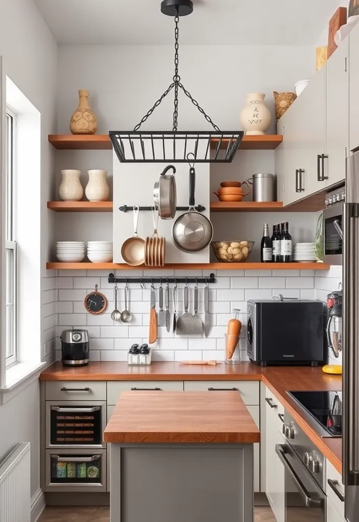 27 Ingenious Industrial Loft Kitchen Ideas for Small Spaces—You’ll Love #15! - 8. Smart Storage Solutions