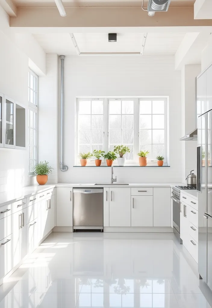 27 Ingenious Industrial Loft Kitchen Ideas for Small Spaces—You’ll Love #15! - 9. Bright and Airy