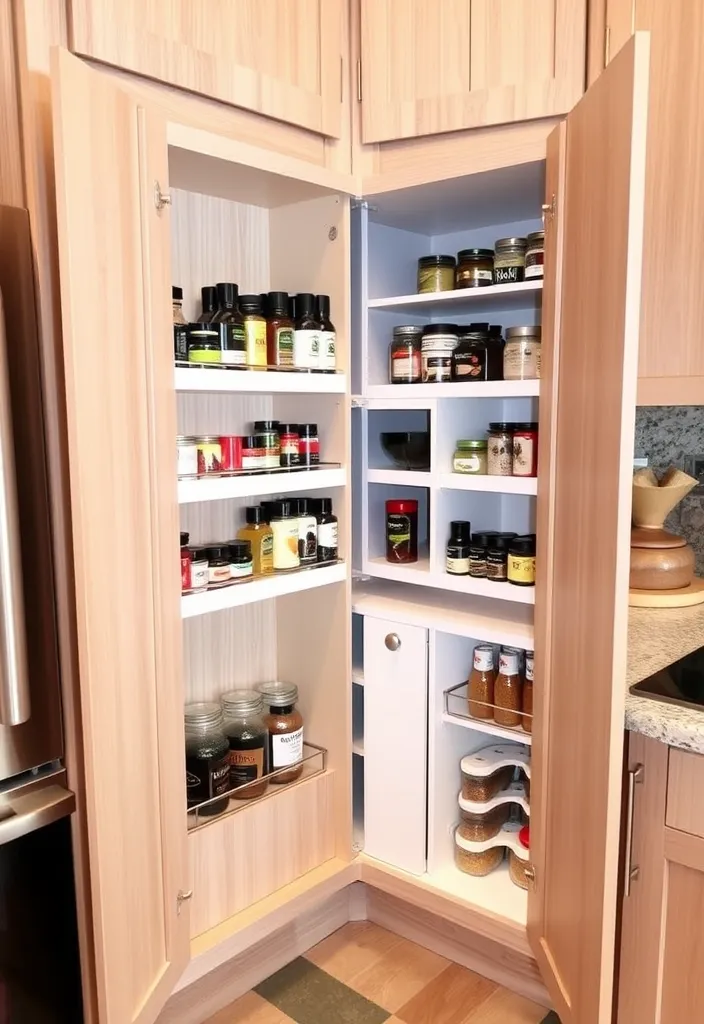 27 Small Kitchen Storage Ideas to Maximize Space (You'll Wish You Knew Sooner!) - 7. Corner Cabinets and Lazy Susans