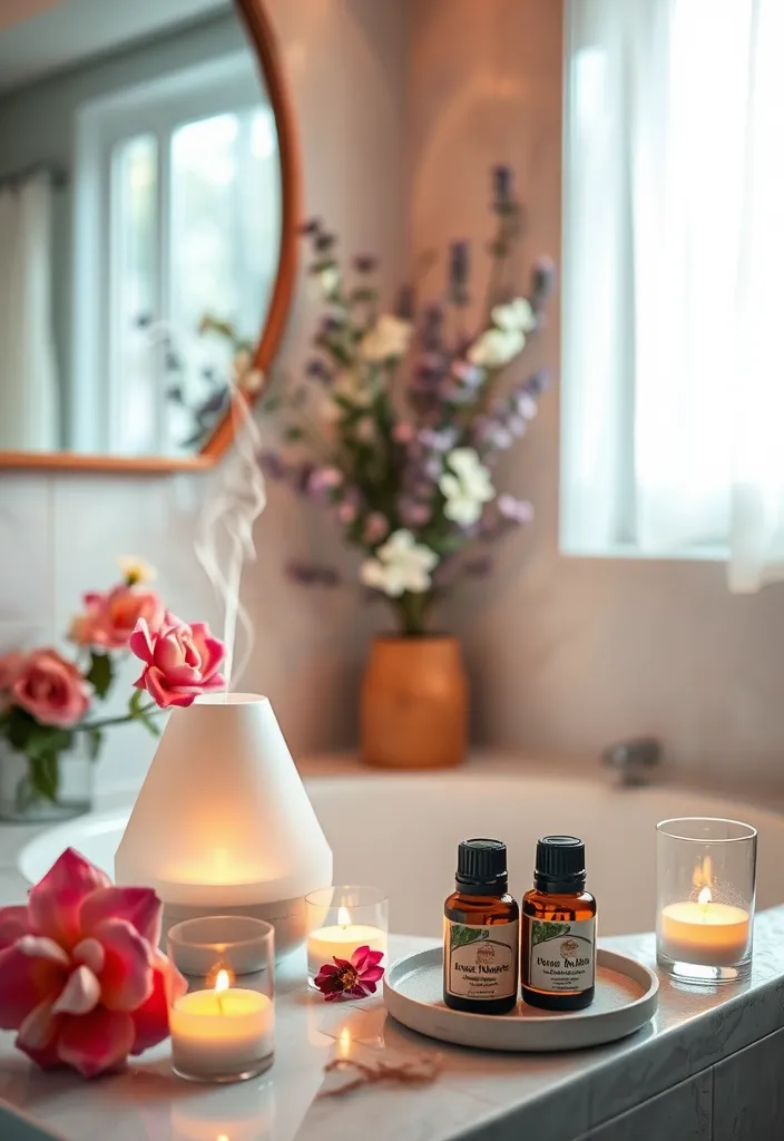 From Basic to Spa-like: 23 Bathroom Decor Ideas to Inspire You - 12. Aromatic Elements