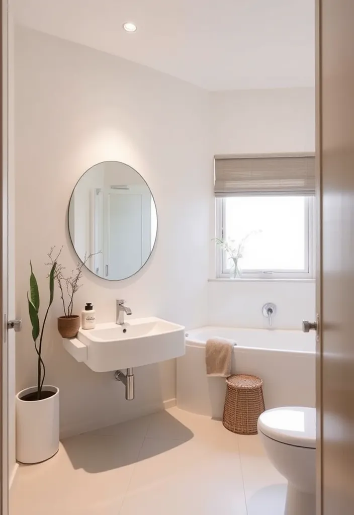 From Basic to Spa-like: 23 Bathroom Decor Ideas to Inspire You - 18. Minimalistic Approach