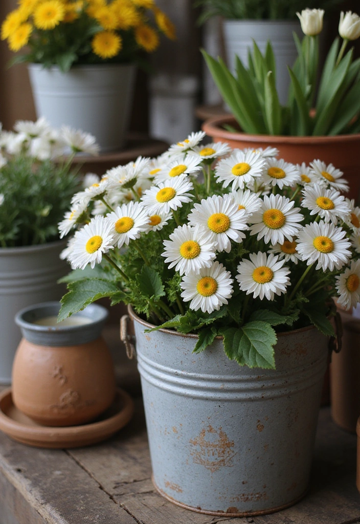 21 Big Pots For Plants Ideas Outdoor - 14. Decorative Vintage Planters
