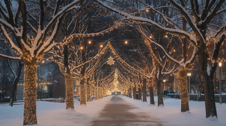 27 Outdoor Christmas Lights Ideas