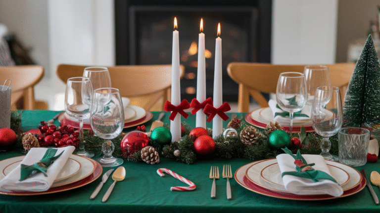 19 Christmas Dining Table Decor Ideas