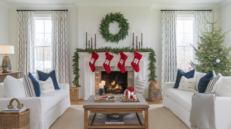 23 Christmas Living Room Aesthetic Ideas