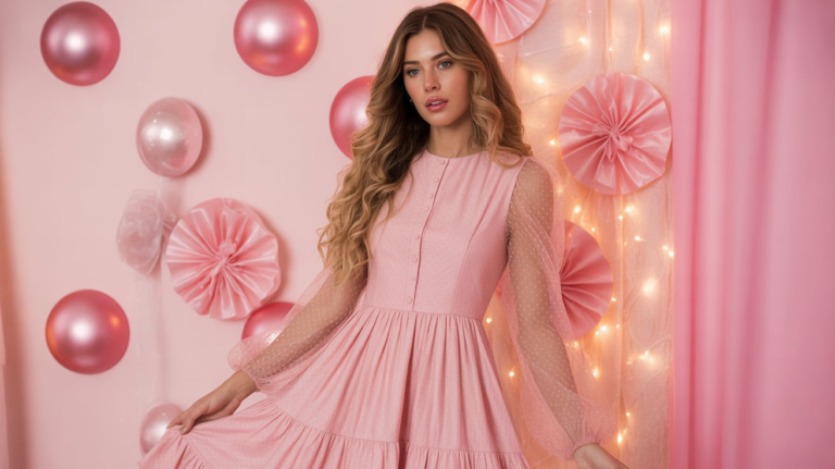 22 Pink Christmas Dress Ideas That Will Steal the Spotlight