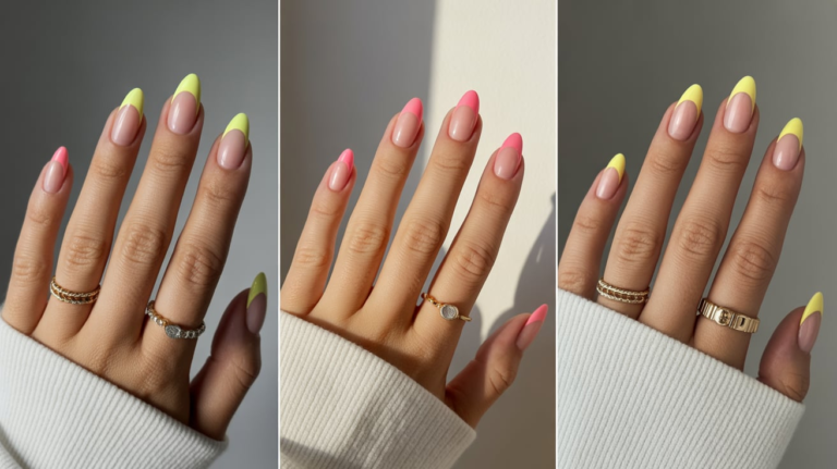 22 Pink and Yellow Nail Ideas with Fresh Vibes