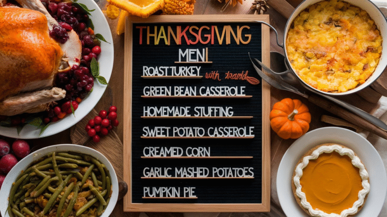 23 Thanksgiving Menu Ideas