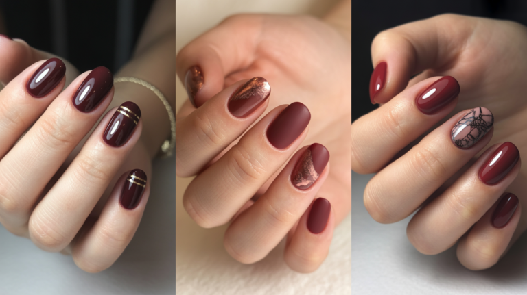25 Burgundy Nails Ideas
